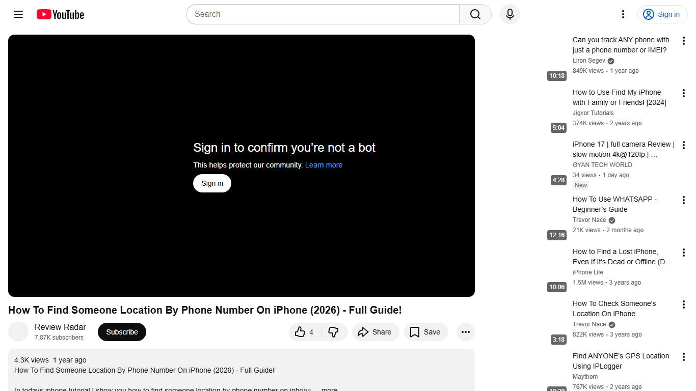 How To Find Someone Location By Phone Number On iPhone (2026) - Full Guide! - YouTube
